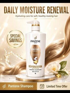 💙 Pantene Daily Moisture Renewal Shampoo